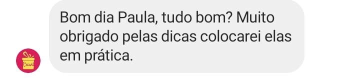 Feedback de cliente, Loja de acessório